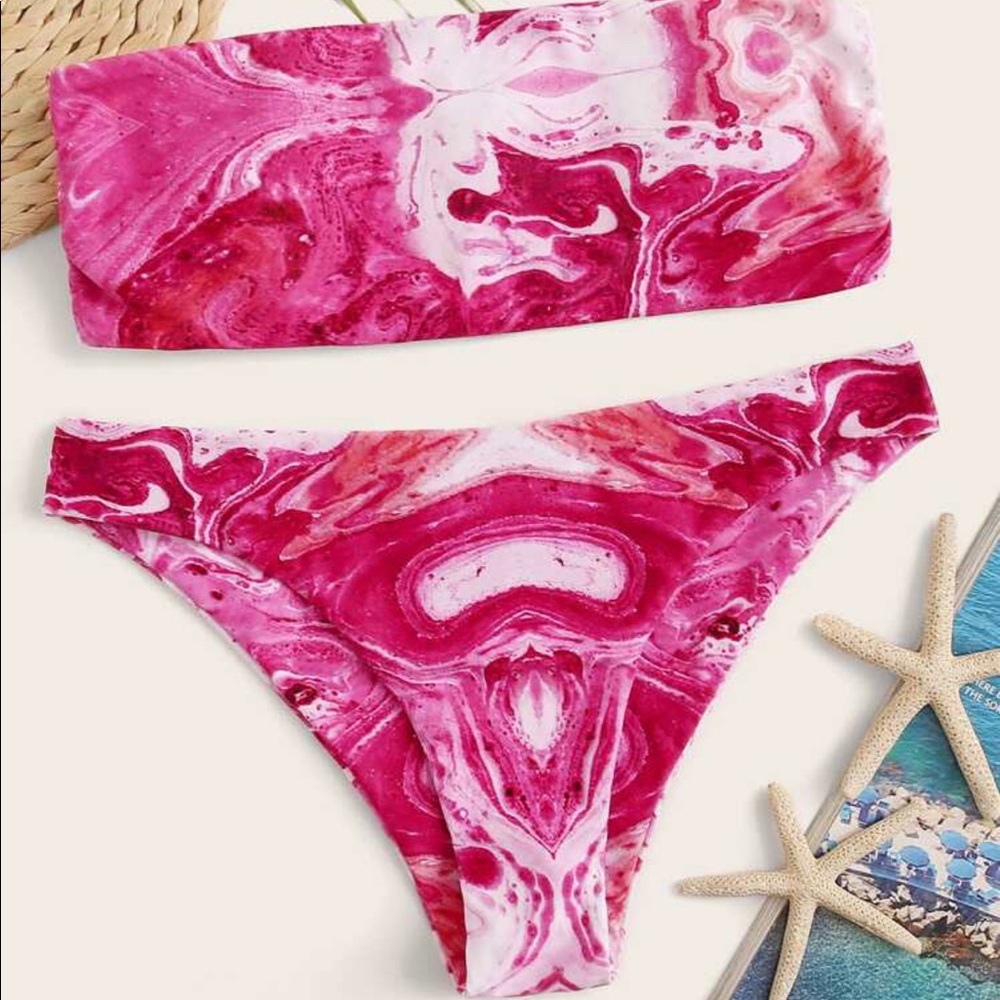 Tie dye bikini